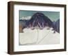 The Junkerboden under Snow, Ca 1936-1938-Ernst Ludwig Kirchner-Framed Giclee Print