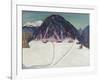 The Junkerboden under Snow, Ca 1936-1938-Ernst Ludwig Kirchner-Framed Giclee Print