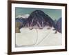 The Junkerboden under Snow, Ca 1936-1938-Ernst Ludwig Kirchner-Framed Giclee Print