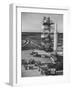The Juno Ii Rocket Being Prepared for it's Moon Launch-null-Framed Photographic Print