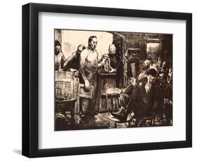 The Jury, 1916-George Wesley Bellows-Framed Giclee Print