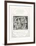 The Just Upright Man Is Laughed to Scorn, 1825-William Blake-Framed Giclee Print