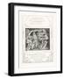 The Just Upright Man Is Laughed to Scorn, 1825-William Blake-Framed Giclee Print