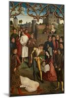 The Justice of Emperor Otto III: Beheading of the Innocent Count, 1471-1475-Dirk Bouts-Mounted Giclee Print