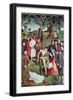 The Justice of the Emperor Otto: the Execution of the Innocent Man, 1473-75-Dieric Bouts-Framed Giclee Print