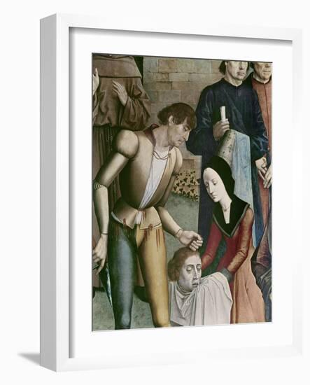 The Justice of the Emperor Otto: the Execution of the Innocent Man, 1473-75-Dirck Bouts-Framed Giclee Print
