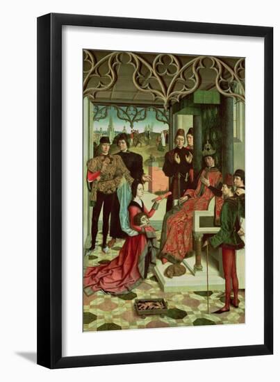 The Justice of the Emperor Otto: Trial by Fire, 1471-73-Dieric Bouts-Framed Giclee Print