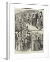 The Juvenile Fancy Dress Ball at the Mansion House-Robert Barnes-Framed Giclee Print