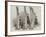 The Juvenile Harpists, Adolphus, Ernest, and Fanny Lockwood-null-Framed Giclee Print