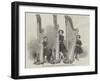 The Juvenile Harpists, Adolphus, Ernest, and Fanny Lockwood-null-Framed Giclee Print