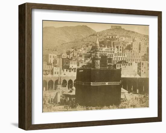 The Kaaba, Mecca, 1900-S. Hakim-Framed Photographic Print