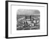 The Kaaba, Mecca, Saudi Arabia, C1890-null-Framed Giclee Print