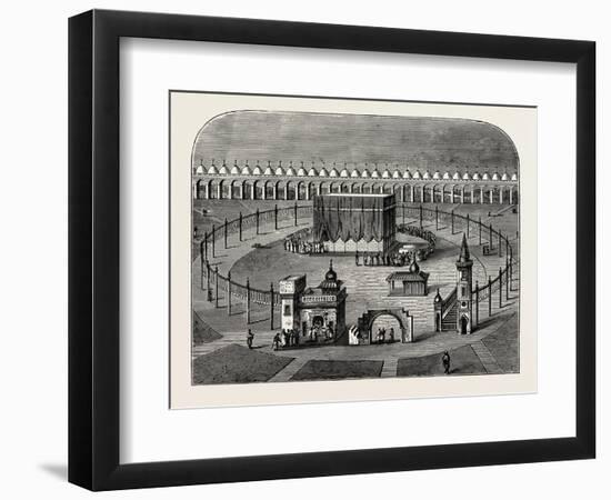 The Kaaba-null-Framed Premium Giclee Print