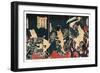 The Kabuki Actors, 1868-Toyohara Kunichika-Framed Giclee Print