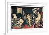 The Kabuki Actors, 1868-Toyohara Kunichika-Framed Giclee Print