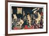 The Kabuki Actors, 1868-Toyohara Kunichika-Framed Giclee Print