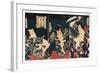 The Kabuki Actors, 1868-Toyohara Kunichika-Framed Giclee Print