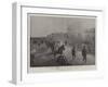 The Kaiser in the Holy Land, the Service on the Mount of Olives-null-Framed Giclee Print