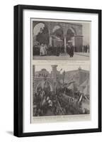 The Kaiser in the Holy Land-null-Framed Giclee Print