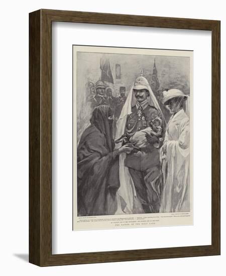 The Kaiser in the Holy Land-William Hatherell-Framed Giclee Print