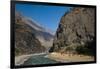 The Kali Gandaki is one of the major rivers of Nepal, Manaslu Region, Nepal, Himalayas, Asia-Alex Treadway-Framed Premium Photographic Print