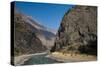 The Kali Gandaki is one of the major rivers of Nepal, Manaslu Region, Nepal, Himalayas, Asia-Alex Treadway-Stretched Canvas