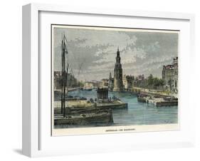 The Kalkmarkt, Amsterdam, Netherlands, C1880-Taylor-Framed Giclee Print