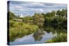 The Kamenka River Flowing Through Suzdal, Golden Ring, Russia, Europe-Michael Runkel-Stretched Canvas