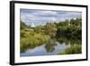 The Kamenka River Flowing Through Suzdal, Golden Ring, Russia, Europe-Michael Runkel-Framed Photographic Print