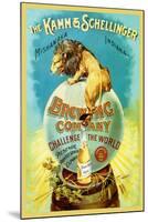 The Kamm and Schellinger Brewing Company: Challenge the World-null-Mounted Art Print