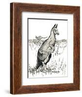 'The Kangaroo', 1912-Charles Robinson-Framed Giclee Print