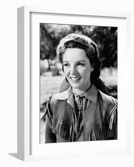 The Kansan, Jane Wyatt, 1943-null-Framed Photo