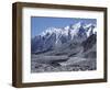 The Karakorum (Karakoram) Highway on the Chinese Side, with River Giz, Xinjiang, China, Asia-Occidor Ltd-Framed Photographic Print