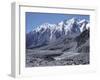 The Karakorum (Karakoram) Highway on the Chinese Side, with River Giz, Xinjiang, China, Asia-Occidor Ltd-Framed Photographic Print