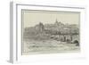 The Karlsbrucke Bridge at Prague, Partly Destroyed by the Flood-null-Framed Giclee Print