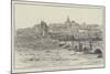 The Karlsbrucke Bridge at Prague, Partly Destroyed by the Flood-null-Mounted Giclee Print