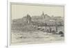 The Karlsbrucke Bridge at Prague, Partly Destroyed by the Flood-null-Framed Giclee Print