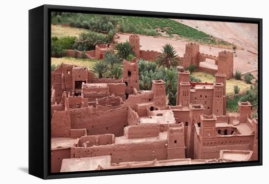 The Kasbah of Ait Benhaddou, Morocco-zanskar-Framed Stretched Canvas