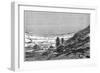 The Kasr-El-Jebel Cirque, Syria, C1890-Charles Barbant-Framed Giclee Print