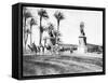 The Kasr-El-Nile Bridge, Cairo, Egypt, C1920S-null-Framed Stretched Canvas