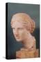 The Kauffmann Head, Head of Aphrodite, Copy of the Aphrodite of Cnidus by Praxiteles (Fl.375-40 BC)-Praxiteles-Stretched Canvas