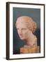 The Kauffmann Head, Head of Aphrodite, Copy of the Aphrodite of Cnidus by Praxiteles (Fl.375-40 BC)-Praxiteles-Framed Giclee Print