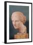 The Kauffmann Head, Head of Aphrodite, Copy of the Aphrodite of Cnidus by Praxiteles (Fl.375-40 BC)-Praxiteles-Framed Giclee Print