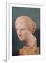 The Kauffmann Head, Head of Aphrodite, Copy of the Aphrodite of Cnidus by Praxiteles (Fl.375-40 BC)-Praxiteles-Framed Giclee Print