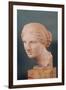 The Kauffmann Head, Head of Aphrodite, Copy of the Aphrodite of Cnidus by Praxiteles (Fl.375-40 BC)-Praxiteles-Framed Giclee Print