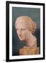 The Kauffmann Head, Head of Aphrodite, Copy of the Aphrodite of Cnidus by Praxiteles (Fl.375-40 BC)-Praxiteles-Framed Giclee Print