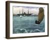 The 'Kearsarge' at Boulogne-Edouard Manet-Framed Giclee Print