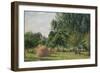 The "Kearsarge" at Boulogne-Edouard Manet-Framed Art Print