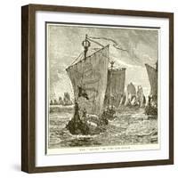 The "Keels" of the Northmen-null-Framed Giclee Print