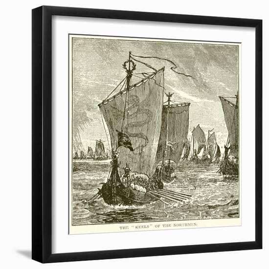 The "Keels" of the Northmen-null-Framed Giclee Print